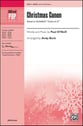 Christmas Canon SATB choral sheet music cover